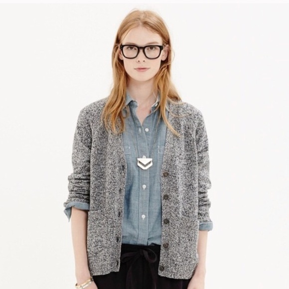 Madewell Sweaters - Madewell texturework cardigan sweater side slit